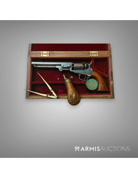 Revolver Colt Pocket 1849 New-York canon 6 pouces en coffret