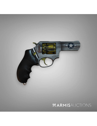 Revolver Ruger SP101, .38 Spl, canon 3 pouces, bobbed hammer, finition Cerakote, Aile de légende A10