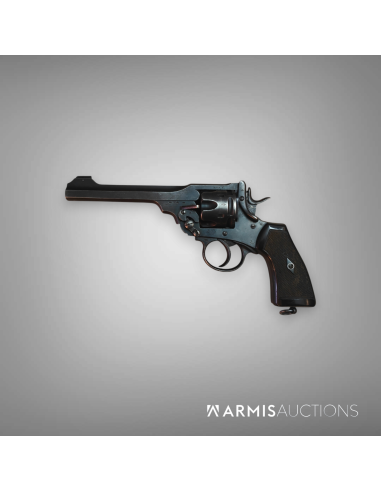 Revolver à brisure Webley MK VI avec holster et ceinture webbing