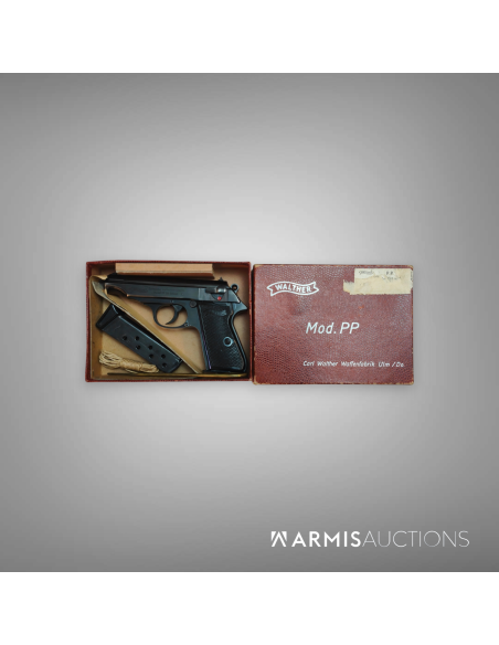 Pistolet semi-automatique Walther PP Ulm ex-Police Municipale Lausanne Pistolet semi-automatique Walther PP Ulm ex-Police Municipale Lausanne