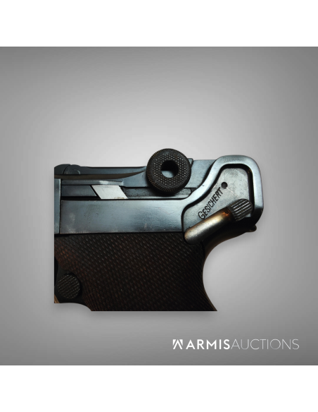 Pistolet semi-automatique P08 DWM militaire