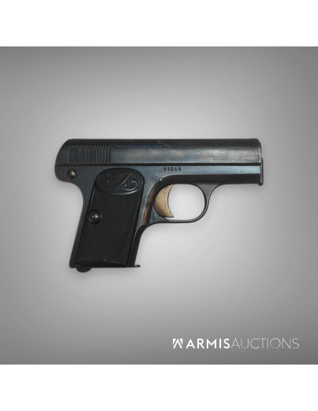 Pistolet semi-automatique "ZEHNA" CAL 6.35 D.R.P.a. E. ZEHNER, SUHL"