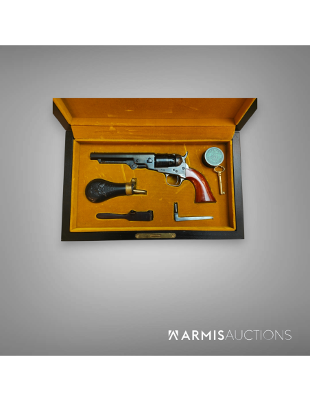 Revolver Colt 1862 Pocket Navy  en coffret Original Black Powder 2nd Generation Revolver Colt 1862 Pocket Navy  en coffret Original Black Powder 2nd Generation