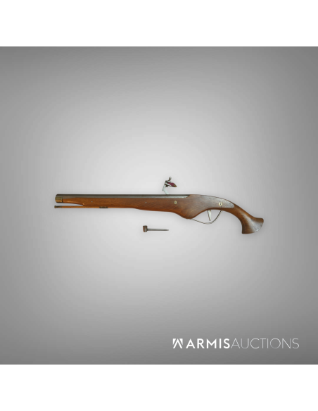 Réplique de pistolet d'arçon à rouet par Mendi