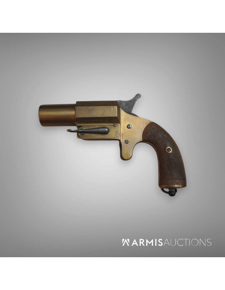 Pistolet lance-fusées 17 par Chobert-Paris, 16, Rue Lafayette Pistolet lance-fusées 17 par Chobert-Paris, 16, Rue Lafayette