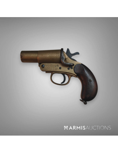 Pistolet lance-fusées anglais Webley&Scott N°1 MK III