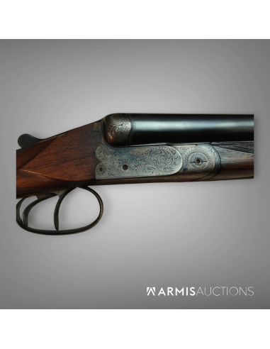 Fusil de chasse juxtaposé hammerless liégeois des années 30-40