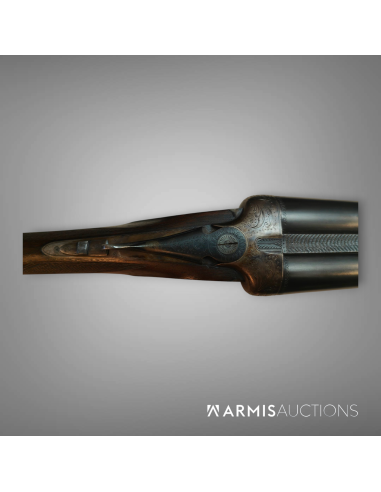 Fusil de chasse juxtaposé hammerless liégeois des années 30-40