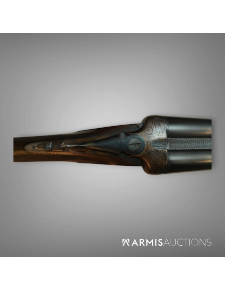 Fusil de chasse juxtaposé hammerless liégeois des années 30-40 Fusil de chasse juxtaposé hammerless liégeois des années 30-40