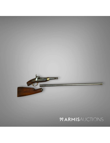 Fusil de braconnier sur la base d'un fusil de cadet 1842