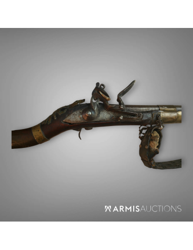 Fusil à silex indo-afghan XIIXe