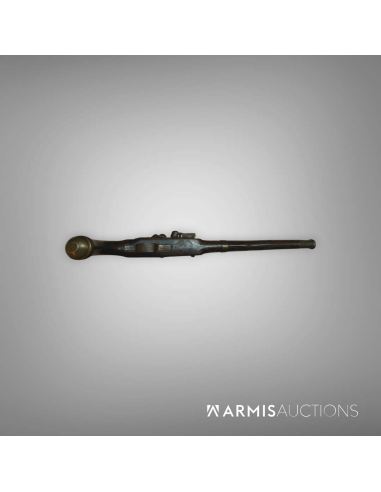 Pistolet à silex trombloné XVIIIe