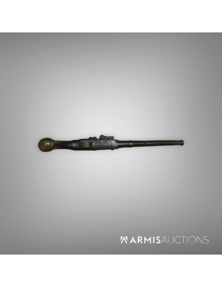 Pistolet à silex trombloné XVIIIe