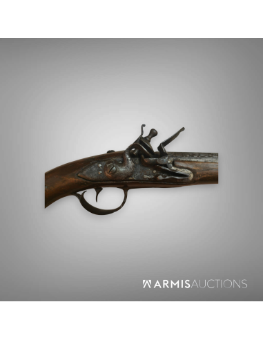 Pistolet à silex trombloné XVIIIe