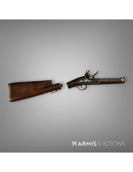 Fusil de garde-chasse démontable Louis XV Fusil de garde-chasse démontable Louis XV