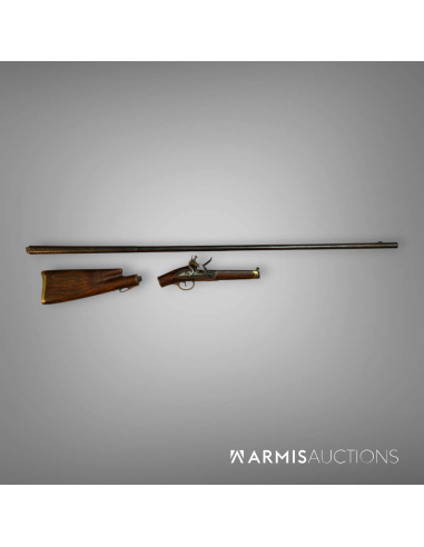 Fusil de garde-chasse démontable Louis XV