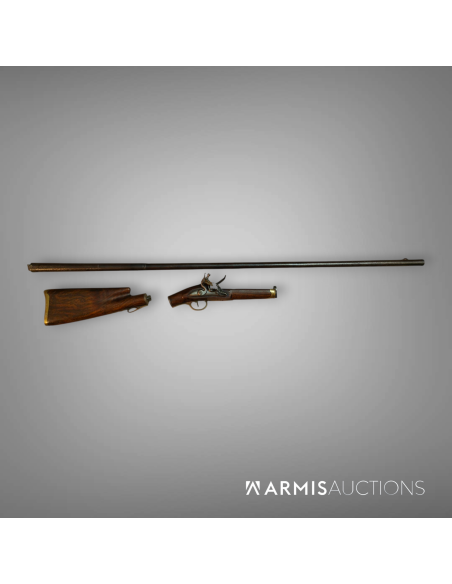 Fusil de garde-chasse démontable Louis XV Fusil de garde-chasse démontable Louis XV
