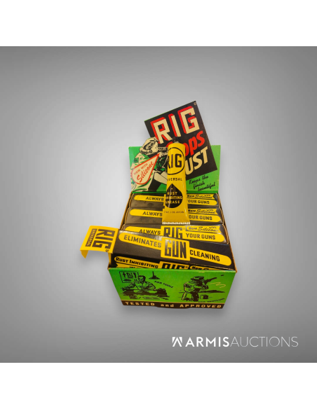 Rig Stop Rust - carton-présentoir USA Vintage années 60