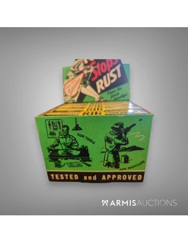 Rig Stop Rust - carton-présentoir USA Vintage années 60