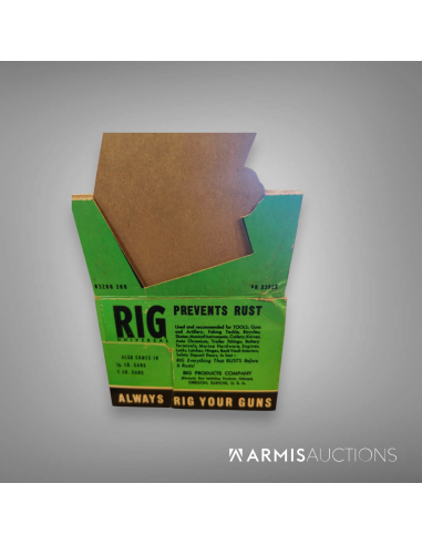 Rig Stop Rust - carton-présentoir USA Vintage années 60