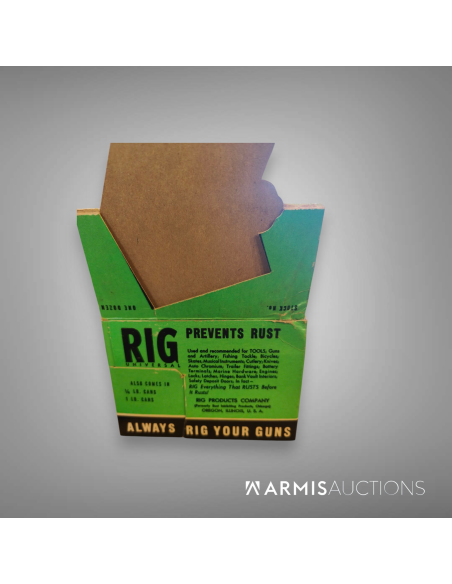 Rig Stop Rust - carton-présentoir USA Vintage années 60