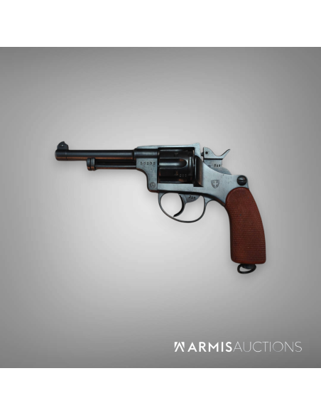 Revolver Waffenfabrik Bern Ordonnance 1882/29 canevasite rouge