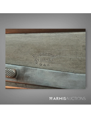 Fusil d'infanterie d'ordonnance Vetterli 1869/70 signé V. Sauerbrey