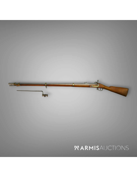 Fusil de cadet à pecussion 1842 A. Francotte Fusil de cadet à pecussion 1842 A. Francotte