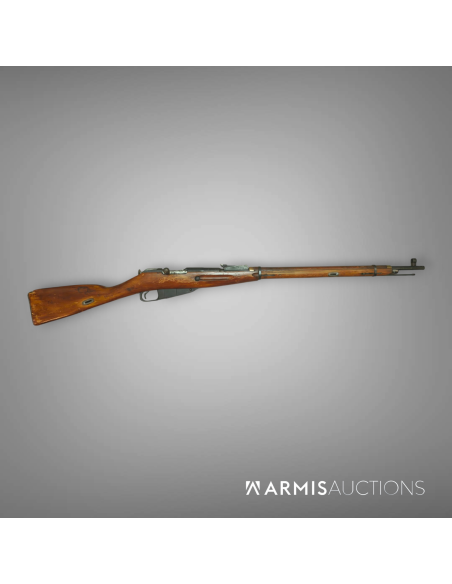 Fusil à verrou Mosin Nagant 91 de la fabrique d'Izhevsk daté 1943