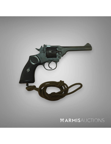 Revolver Webley Scott Mark IV War Finish avec holster et ceinture