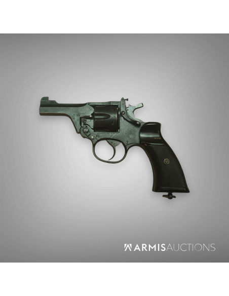 Revolver Enfield canon court avec holster et ceinturon