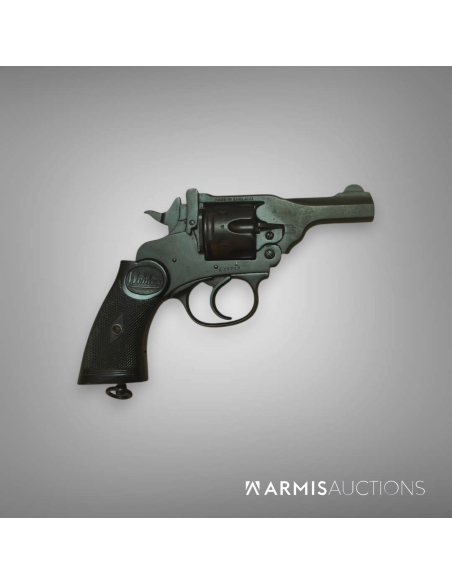 Revolver Webley Scott Mark IV  canon court