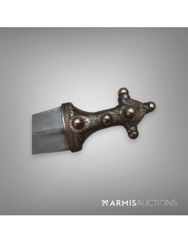 Exceptionnelle dague perse Khanjar XIIXe (provenance Sheik Kanan Abdullah Awni Al-Zaidy)