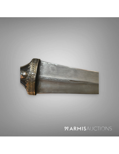 Exceptionnelle dague perse Khanjar XIIXe (provenance Sheik Kanan Abdullah Awni Al-Zaidy)