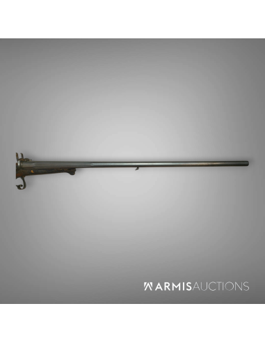 Exceptionnel fusil de chasse à broches signé Moral à Nîmes