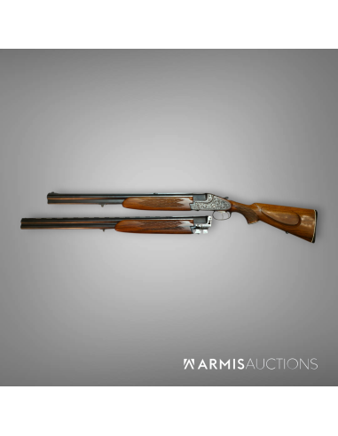 Fusil de chasse superposé Brno 571.1 en mallette avec double jeu de canons