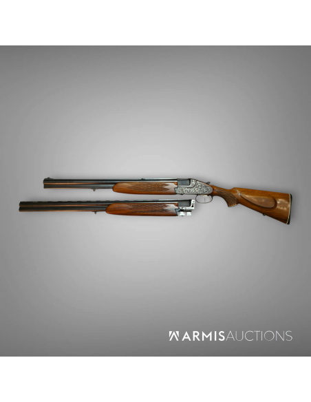Fusil de chasse superposé Brno 571.1 en mallette avec double jeu de canons Fusil de chasse superposé Brno 571.1 en mallette avec double jeu de canons