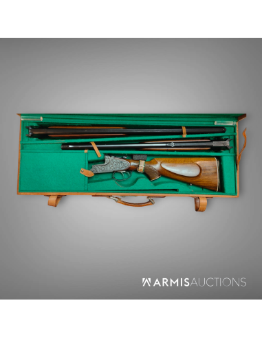 Fusil de chasse superposé Brno 571.1 en mallette avec double jeu de canons