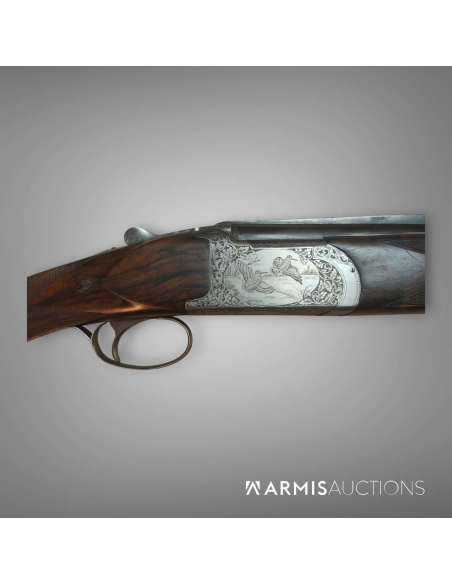Fusil de chasse Express G. Geffreoi superposé à deux jeux de canons