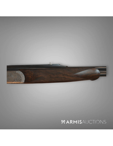 Fusil de chasse Express G. Geffreoi superposé à deux jeux de canons