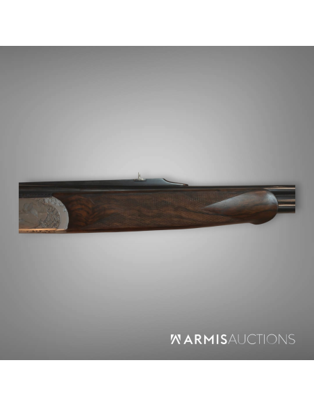 Fusil de chasse Express G. Geffreoi superposé à deux jeux de canons