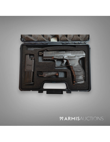 Pistolet semi-auto Walther	PPQ M2 Navy SD / filetage 1/2"-28