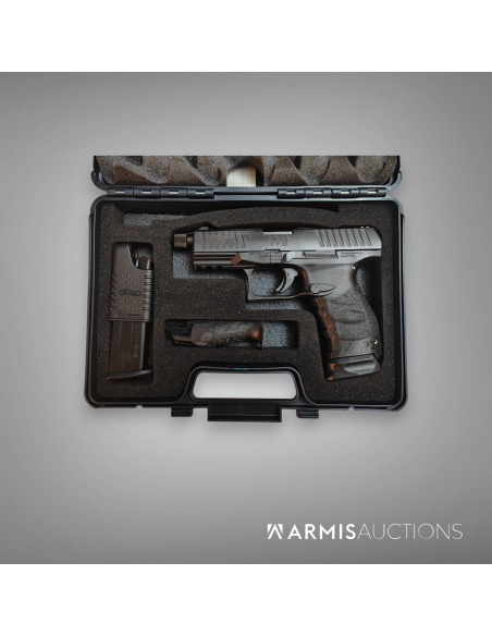 Pistolet semi-auto Walther	PPQ M2 Navy SD / filetage 1/2"-28