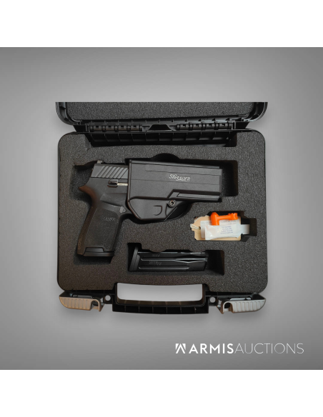 Pistolet semi-auto Sig Sauer P320  avec accessoires kidex dt, 4 mag, 1 porte-mag