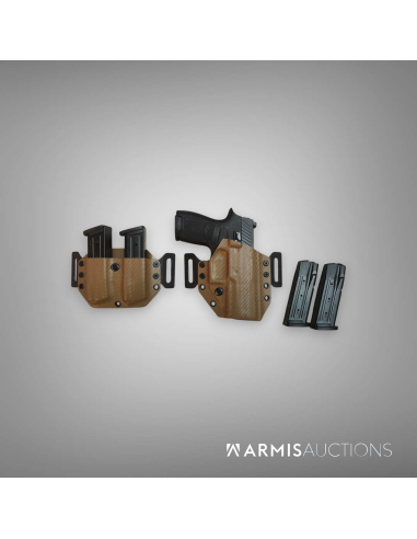 Pistolet semi-auto Sig Sauer P320  avec accessoires kidex dt, 4 mag, 1 porte-mag