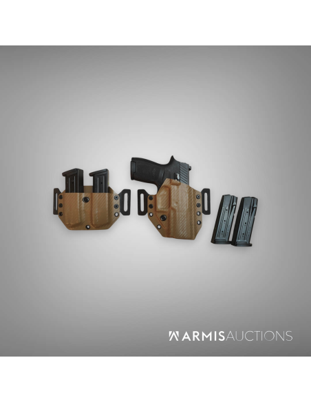 Pistolet semi-auto Sig Sauer P320  avec accessoires kidex dt, 4 mag, 1 porte-mag