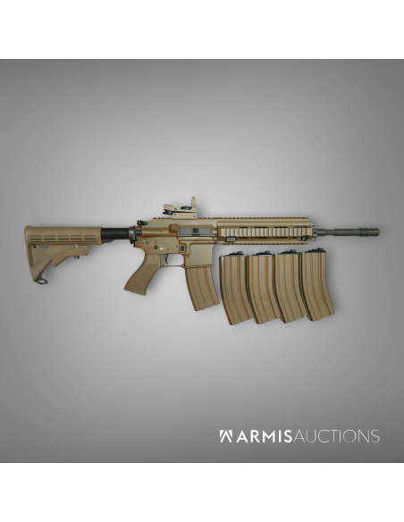 Fusil d'assaut Airsoft type M4 couleur Coyote