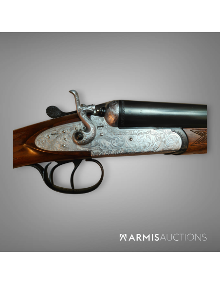 Fusil de chasse juxtaposé artisanal italien platine à chiens