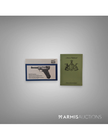 Pistolet semi-automatique Mauser P08 Jubilaeum 75 1908-1983