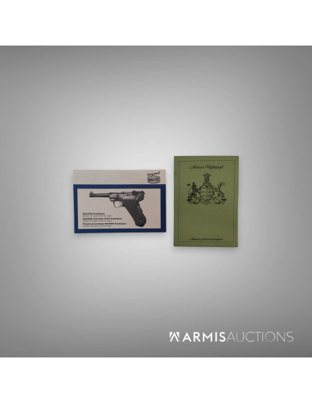 Pistolet semi-automatique Mauser P08 Jubilaeum 75 1908-1983